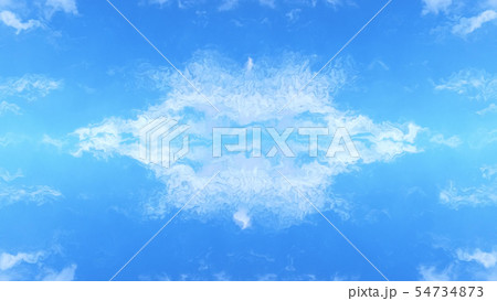 CGアブストラクト　青色のテクスチャ 54734873