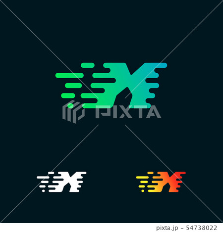 letter X modern speed shapes logo design vector letter X modern speed shapes logo design vector 54738022