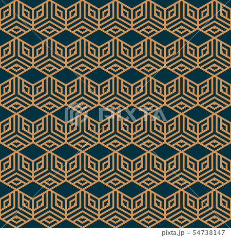 Vector seamless pattern. Modern stylish abstract Vector seamless pattern. Modern stylish abstract 54738147