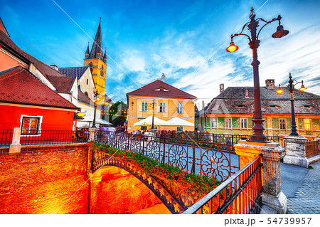 Evangelical Cathedral and the Liars Bridge in the Evangelical Cathedral and the Liars Bridge in the 54739957