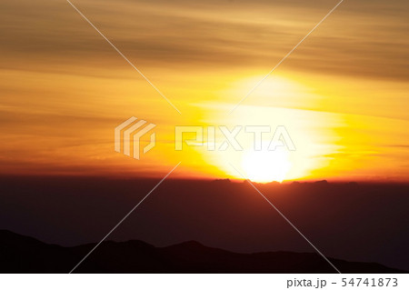 山の日の出 山の日の出 54741873