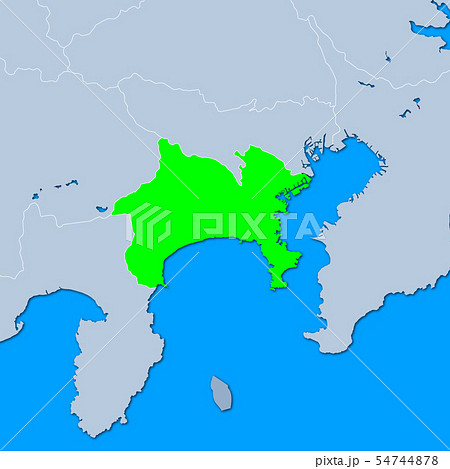 神奈川県地図のイラスト素材 54744878 Pixta