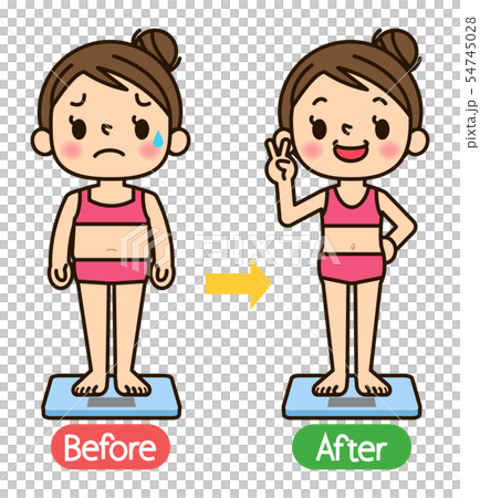 Diet Before-after 54745028