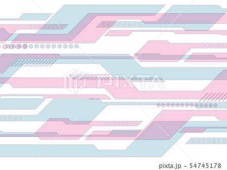 Blue pink abstract tech futuristic background 54745178