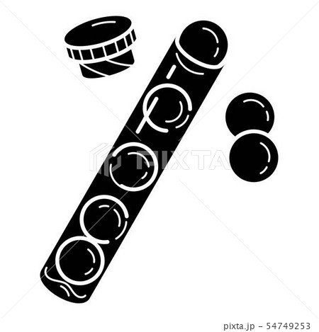 Bubble gum icon, simple style 54749253