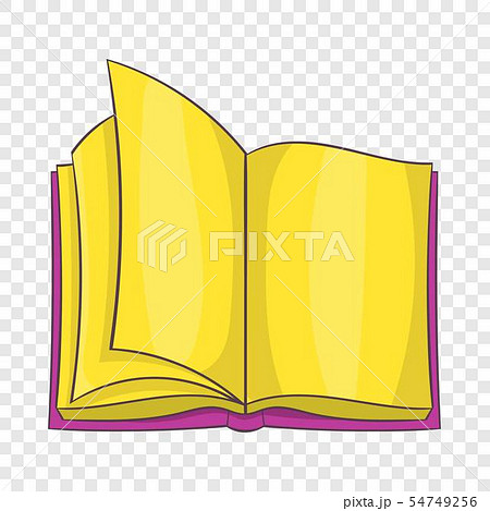 Open book icon, cartoon style Open book icon, cartoon style 54749256