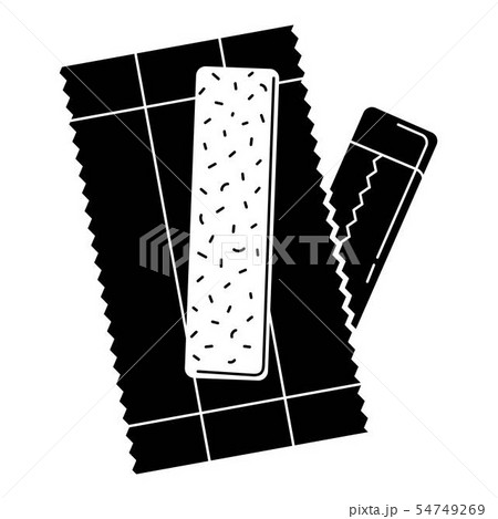 Gum stick icon, simple style 54749269