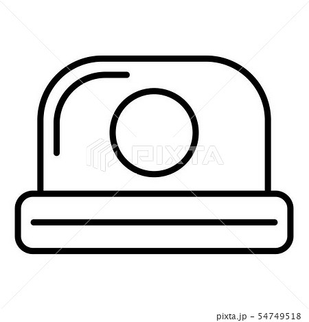 Cat home box icon, outline style 54749518