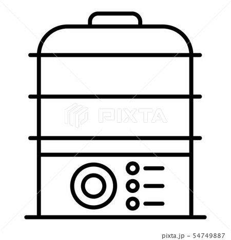 Kitchen cooker icon, outline style 54749887