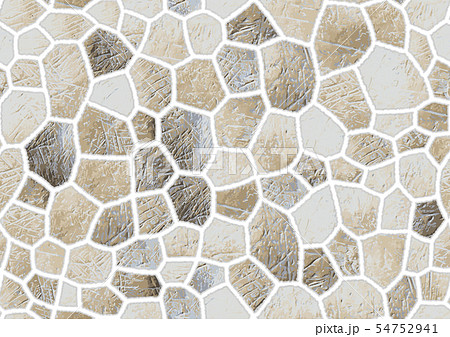 シームレスな石垣 石壁のテクスチャ 壁紙のイラスト素材