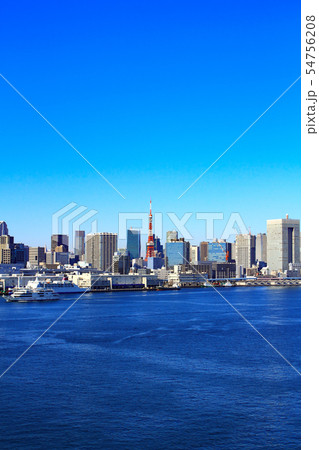 東京都　東京タワー周辺の風景 54756208