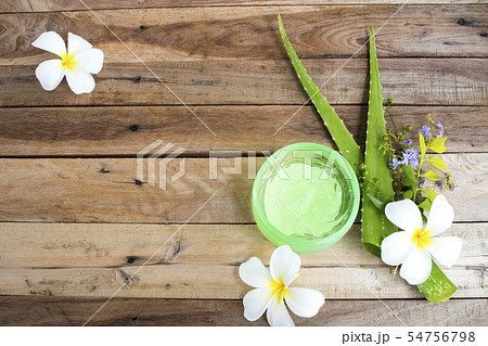 natural cosmetic aroma face mask from aloe vera 54756798