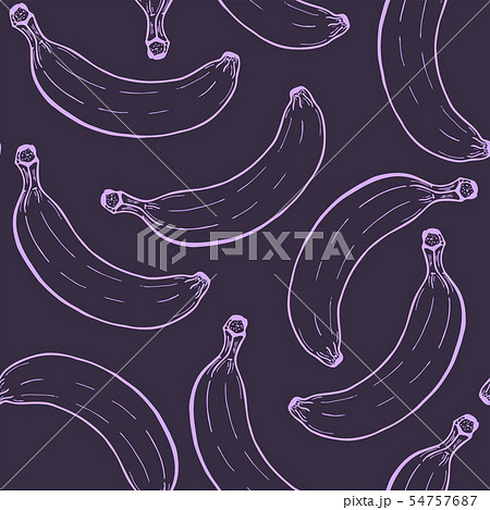 Banana line seamless pattern Banana line seamless pattern 54757687