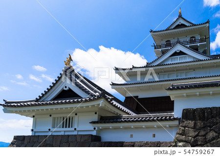 夏の日の「上山城」 山形上山 夏の日の「上山城」 山形上山 54759267