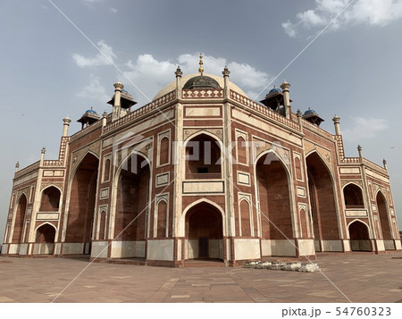 世界遺産　インド　デリー　フマユーン廟 54760323