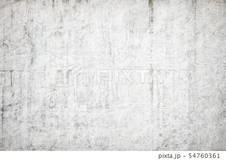 Old Grunge Cement Wall Texture Background , Closeup Grunge Texture White Paint Concrete Wall 54760361