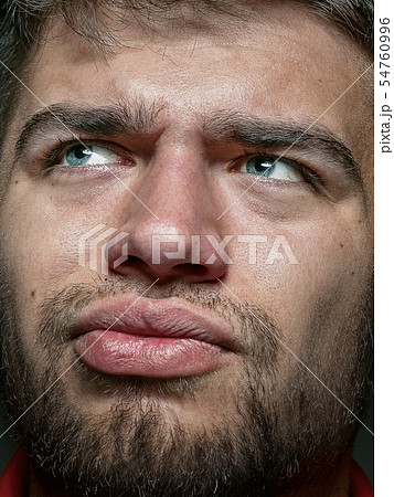 Close up portrait of young caucasian man 54760996