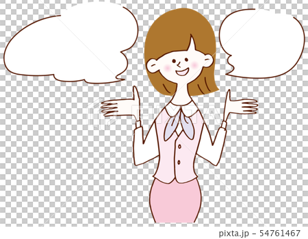 ビジネスウーマン 説明 セリフ 54761467