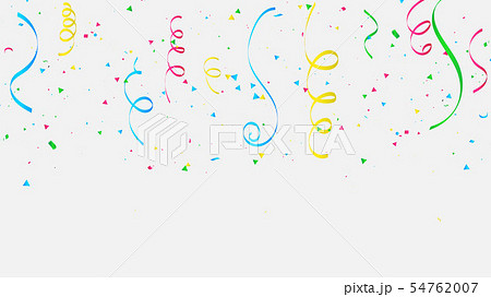 Colorful confetti concept design template Colorful confetti concept design template 54762007