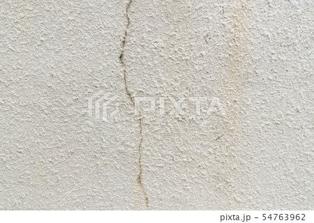 テクスチャー ひび割れ　コンクリート　壁　吹き付け　まだら　模様　白　灰色　シミ　ヒビ　クラック 54763962