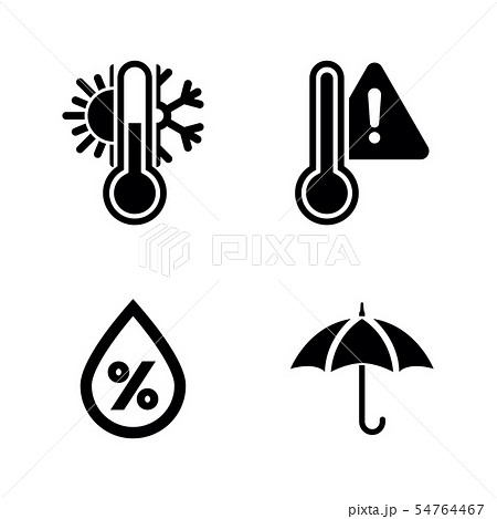 Forecast Weather. Simple Related Vector Icons Forecast Weather. Simple Related Vector Icons 54764467