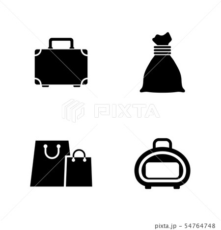 Bag. Simple Related Vector Icons 54764748