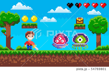 Duel of Knight and Monster, Characters War Vector 54769801