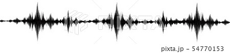 sound wave and Earthquake Wave 54770153