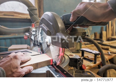 Caucasian man carpenter worker working Caucasian man carpenter worker working 54771977