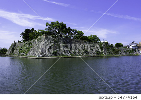 今治城 石垣と御金櫓 水城 愛媛県今治市 今治城 石垣と御金櫓 水城 愛媛県今治市 54774164