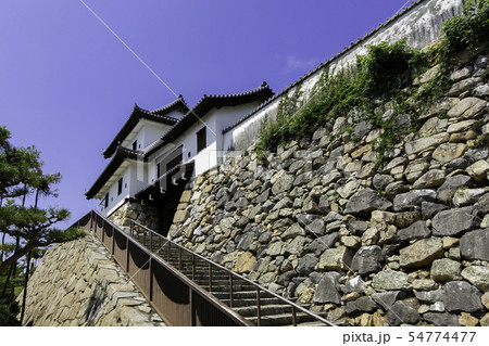 今治城 山里櫓 水城 愛媛県今治市 今治城 山里櫓 水城 愛媛県今治市 54774477