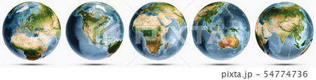 Planet Earth clear globe set Planet Earth clear globe set 54774736