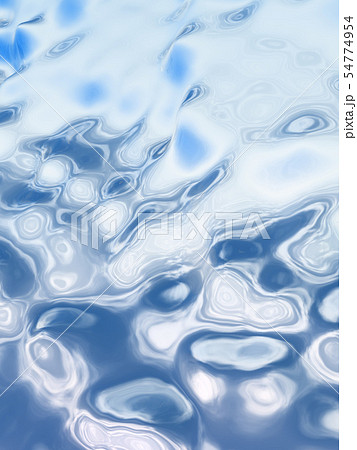 Cg 3d イラスト 立体 デザイン バックグラウンド 液体 水面のイメージのイラスト素材