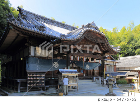 四国霊場第54番札所「延命寺」本堂 四国霊場第54番札所「延命寺」本堂 54775755