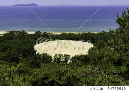 銭形砂絵 琴弾公園 香川県観音寺市 銭形砂絵 琴弾公園 香川県観音寺市 54776919
