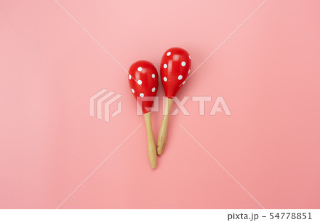 Table top view kids toys for develop background 54778851