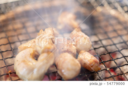 ホルモン･_バーベキュー･BBQ･bbq･炭火焼･網焼･備長炭･七輪･キャンプ･食事･食べ物･炭 54779000