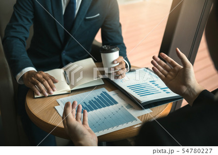 Two business partnership coworkers analysis cost Two business partnership coworkers analysis cost 54780227