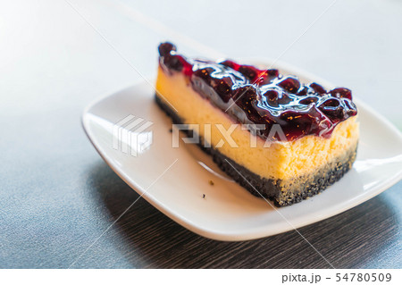 blueberry cheese cake 54780509