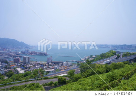 門司港レトロ・和布刈公園第二展望台からの眺め(福岡県北九州市門司区) 門司港レトロ・和布刈公園第二展望台からの眺め(福岡県北九州市門司区) 54781437