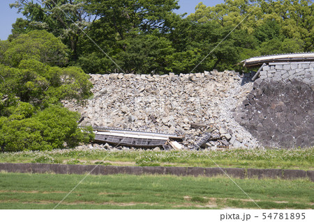 熊本城の西出丸長塀 54781895