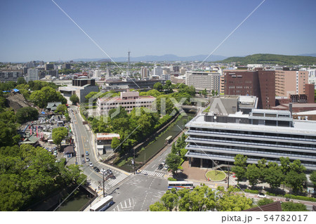 熊本市役所より坪井川 熊本市役所より坪井川 54782017