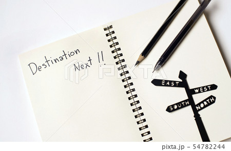 Plan List for Work, Life and Holiday in Notebook 54782244