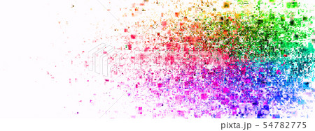 カラフルな粒子 カラフルな粒子 54782775
