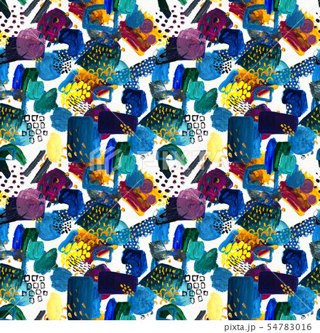 Seamless pattern made by hand drawn paint strokes. Seamless pattern made by hand drawn paint strokes. 54783016