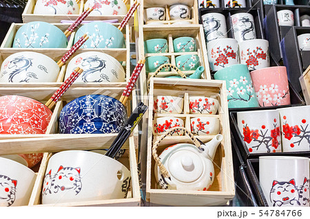 Tableware kitchenware Selling shop display 54784766