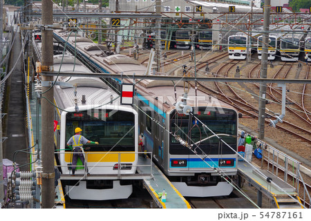 三鷹車両センターの電車 三鷹車両センターの電車 54787161