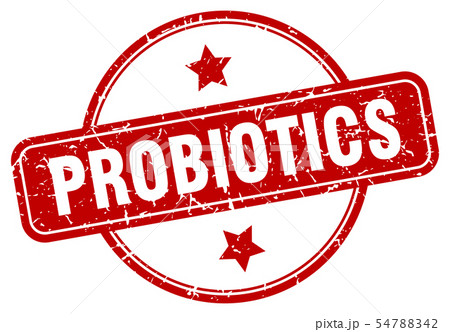 probiotics sign 54788342