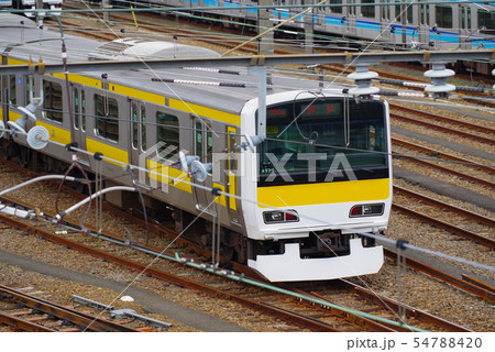 三鷹車両センターの総武線 54788420