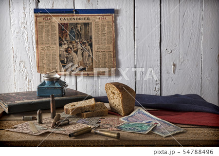 different objects describing the German occupation 54788496